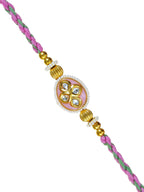 Traditional Rakhi Set with Free Chawal & Kumkum
