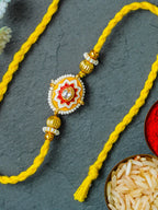 Traditional Rakhi Set with Free Chawal & Kumkum