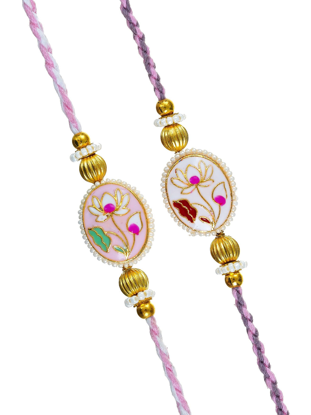 Traditional Rakhi Set with Free Chawal & Kumkum