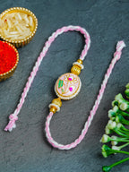 Traditional Rakhi Set with Free Chawal & Kumkum