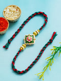 Traditional Rakhi Set with Free Chawal & Kumkum