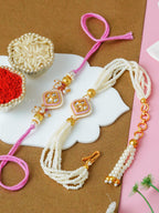 Traditional Rakhi Set with Free Chawal & Kumkum