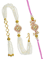 Traditional Rakhi Set with Free Chawal & Kumkum