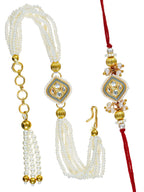 Traditional Rakhi Set with Free Chawal & Kumkum