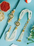 Traditional Rakhi Set with Free Chawal & Kumkum
