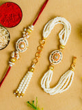 Traditional Rakhi Set with Free Chawal & Kumkum