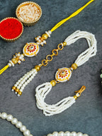 Traditional Rakhi Set with Free Chawal & Kumkum