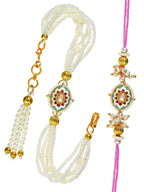 Traditional Rakhi Set with Free Chawal & Kumkum