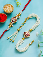 Traditional Rakhi Set with Free Chawal & Kumkum