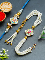 Traditional Rakhi Set with Free Chawal & Kumkum