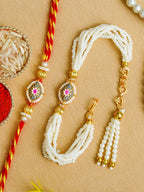 Traditional Rakhi Set with Free Chawal & Kumkum