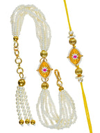 Traditional Rakhi Set with Free Chawal & Kumkum