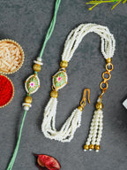 Traditional Rakhi Set with Free Chawal & Kumkum