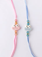 Smiley Monster Kids Designer Rakhi Set