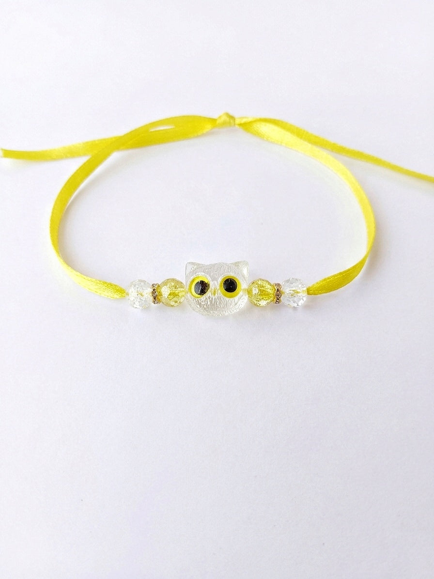 Crystal Beaded Designer Rakhi Set