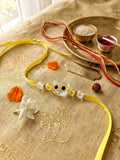 Crystal Beaded Designer Rakhi Set