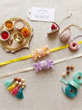 Pastel Candy Ribbon Headband Rakhi