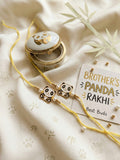 Adorable Pearl Rakhi Set