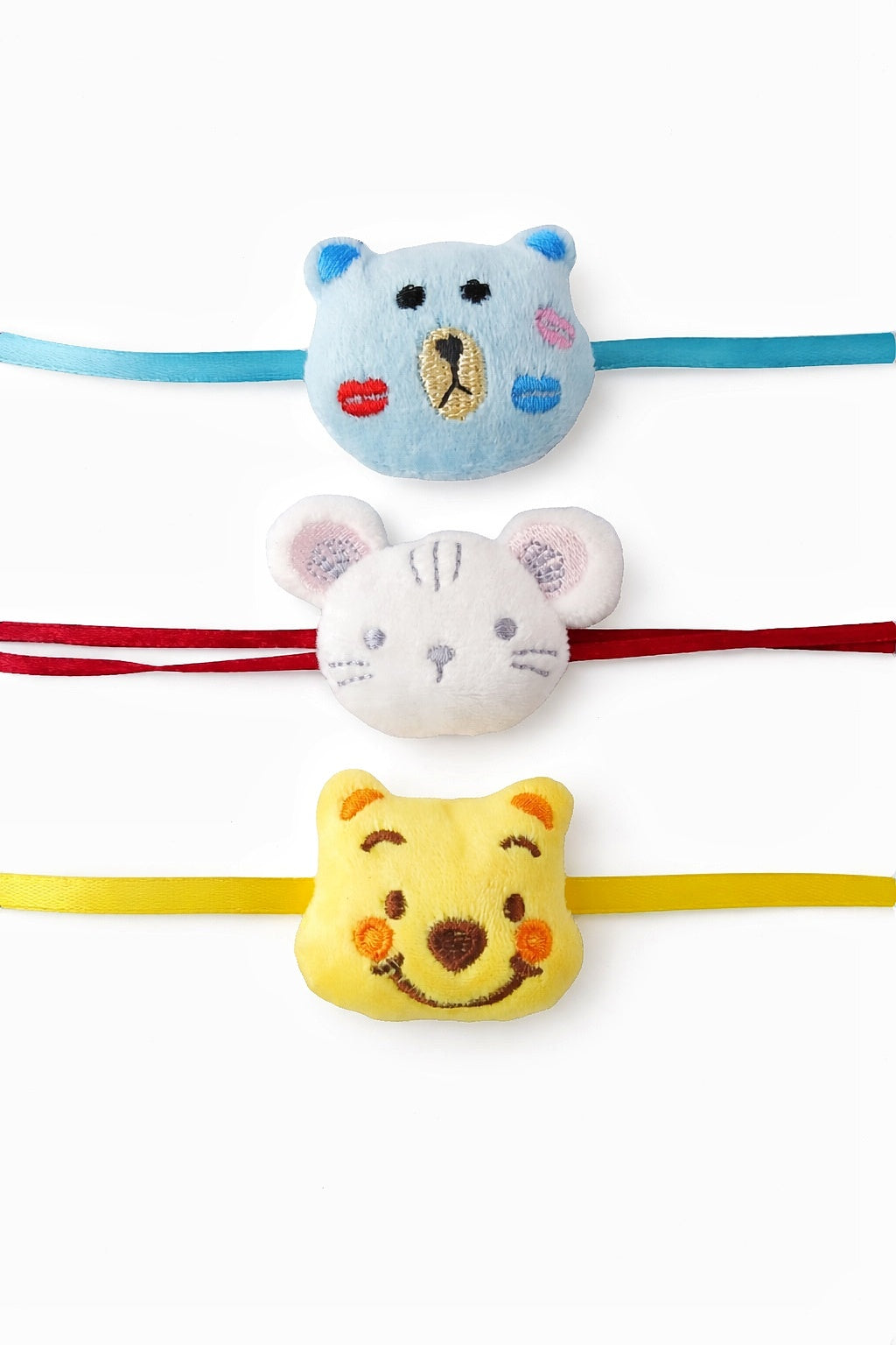 Premium Plush Character Rakhi Set