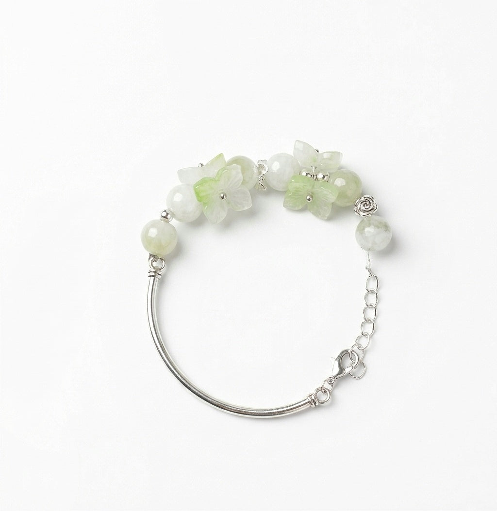 Green Blossom Charm Rakhi