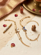 Twin Butterfly Designer Rakhi Set