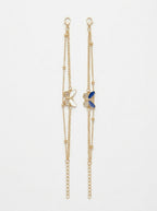 Twin Butterfly Designer Rakhi Set