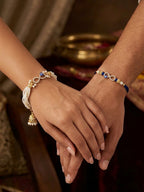 Evil Eye Infinity Bhaiya Bhabhi Rakhi Set