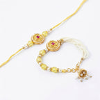 Pearl Bhaiya Bhabhi Rakhi Set