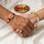 Elegance Bhaiya Bhabhi Rakhi Set