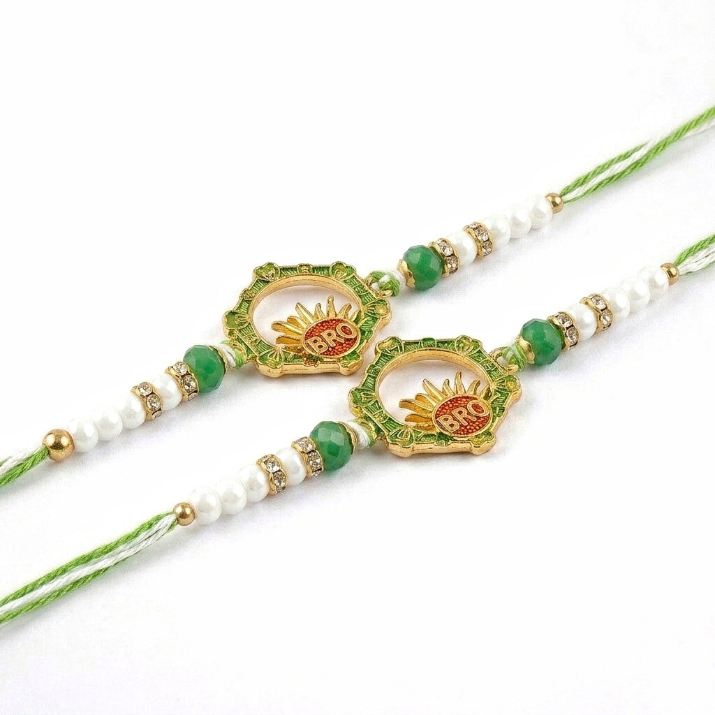 Sunshine Bro Charm Rakhi Set