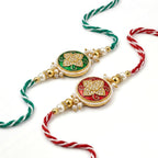 Floral Elegance Rakhi Set