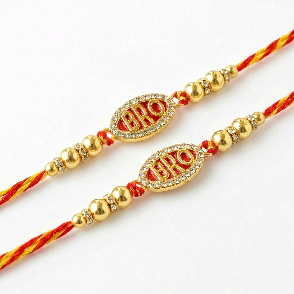 Sparkling Rakhi Set