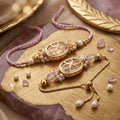Blush Bloom Bhaiya Bhabhi Rakhi Set