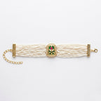 Floral Pearl Luxe Bracelet Rakhi Set