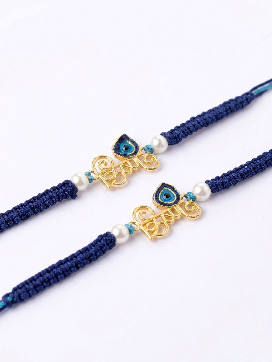Shubh Evil Eye Rakhi Set