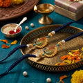 Peacock Designer Rakhi Set