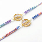 Premium Crystal Stone Rakhi Set