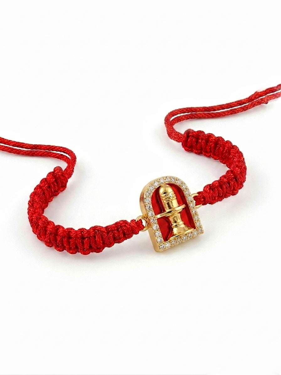 Shivling Designer Rakhi Set