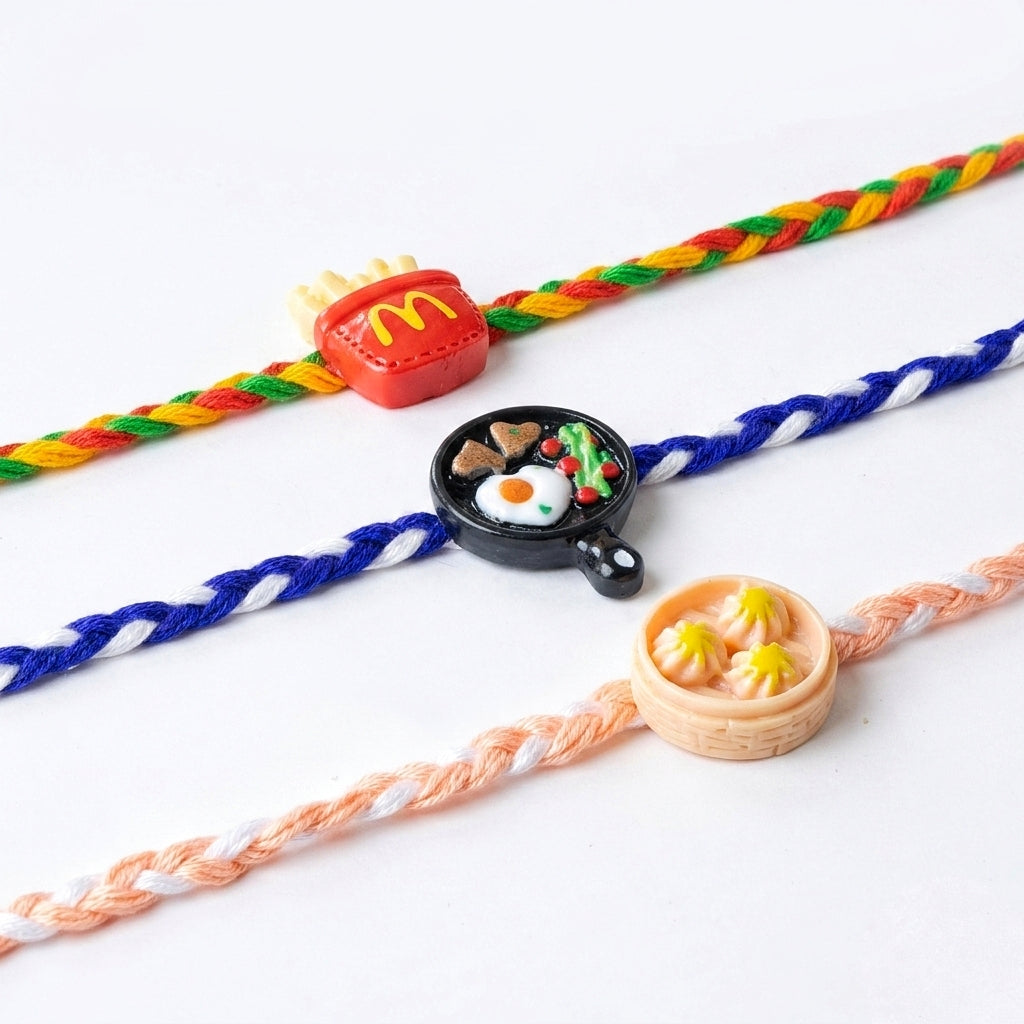 Sweet Treats Kawaii Rakhi Set