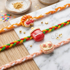 Kawaii Treats Rakhi Trio Set