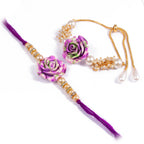 Bhaiya-Bhabhi Rose Rakhi Combo – Free Roli Chawal