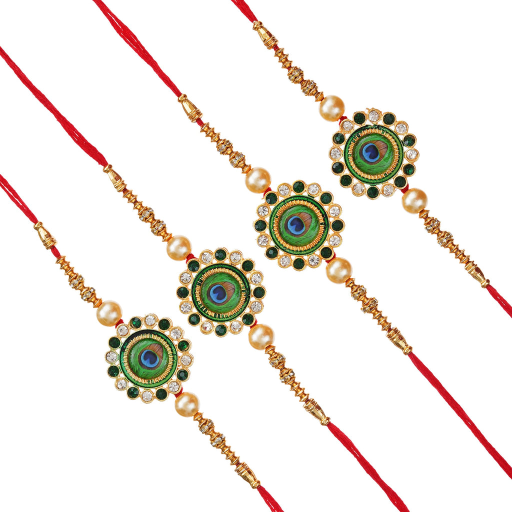 Rakhi Set with Free Kumkum & Chawal